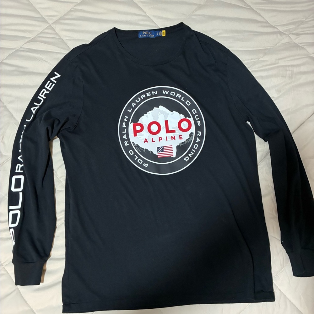Ralph Lauren Black Polo Alpine T-Shirt